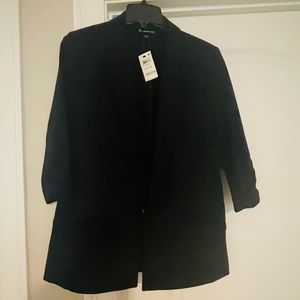 NWT International Concepts (INC) black blazer with 3/4 sleeve SIZE PL.